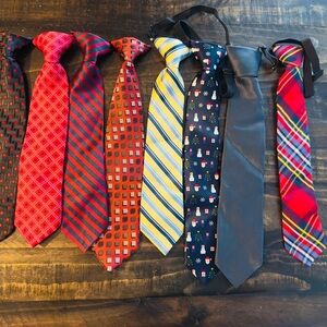 Kids' Colorful Tie Collection